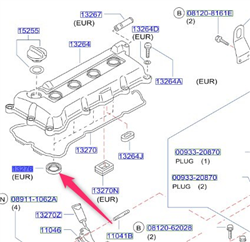 Podgląd 1 części NISSAN 1327653Y0A