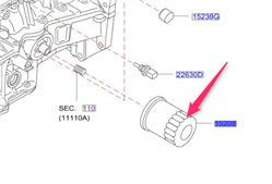 Podgląd 1 części NISSAN A520800Q1DVA