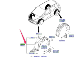 Podgląd 1 części KIA 86810A4000