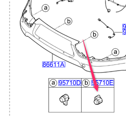 Podgląd 1 części KIA 957203U100