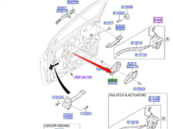 Podgląd 1 części KIA 826201Y010CR