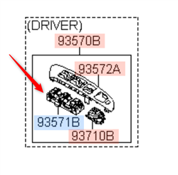 Podgląd 1 części HYUNDAI 935712S000