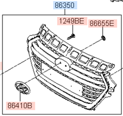 Podgląd 1 części HYUNDAI 863503Z500