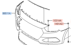 Podgląd 1 części HYUNDAI 865103Z520