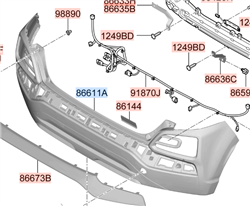 Podgląd 1 części HYUNDAI 86610J9000