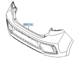 Podgląd 1 części HYUNDAI 86611G2000